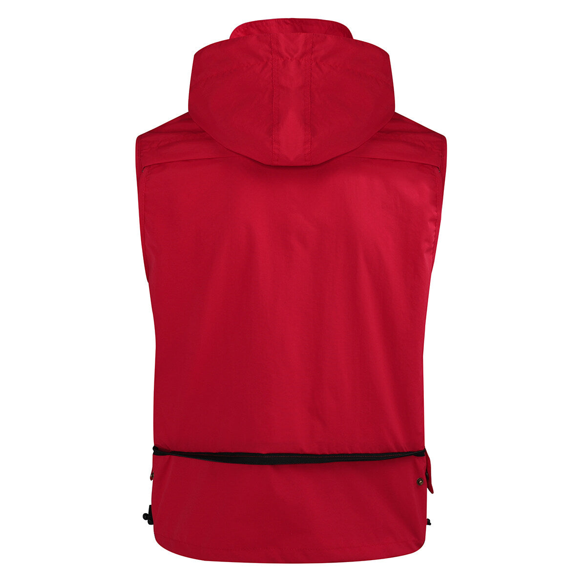 YFFUSHI Mens Outdoor Quick Dry Hooded Multi-Pocket Camping Hunting Fishing Vest