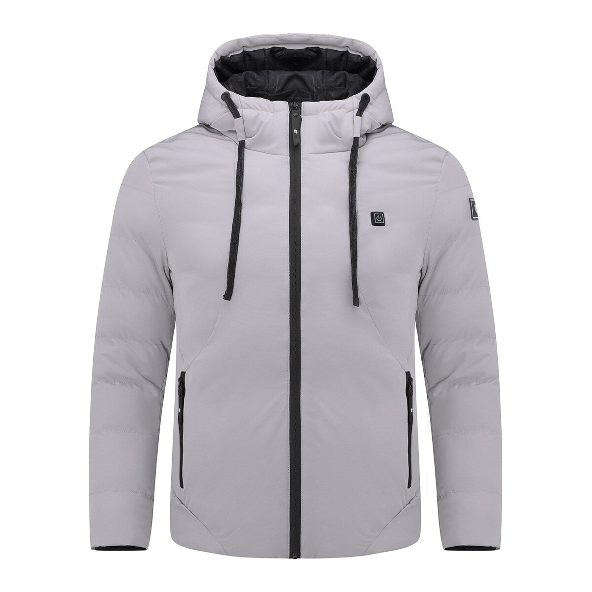 YFFUSHI Mens Heated Down-Padded Coat Puffer Jacket