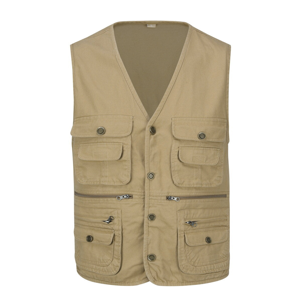 YFFUSHI Mens Outdoor Multi Pocket Utility Photography Hunting Fishing Vest