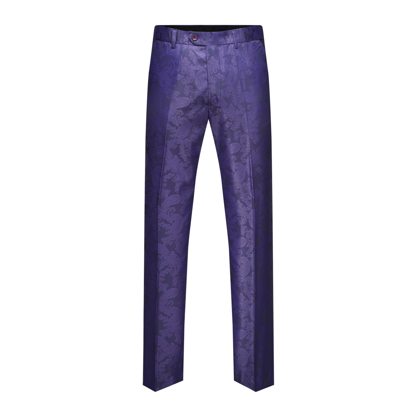 Cloudstyle Mens 2 Piece Paisley Dress Suit One Button Party Wedding Blazer Pants Sets