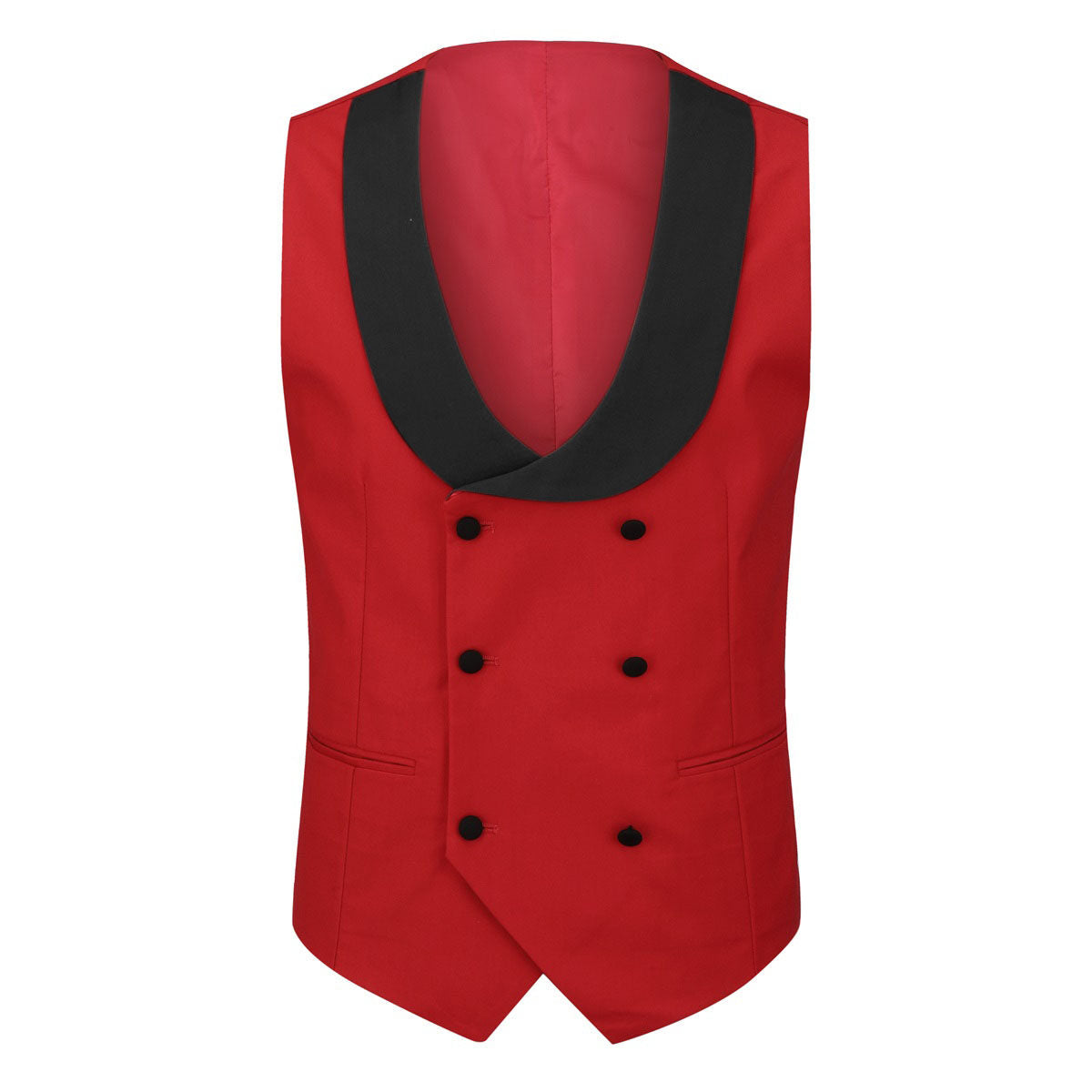YFFUSHI Mens 3 Piece Slim Fit Peak Lapel 1 Button Suit Set with Bowtie and Corsage