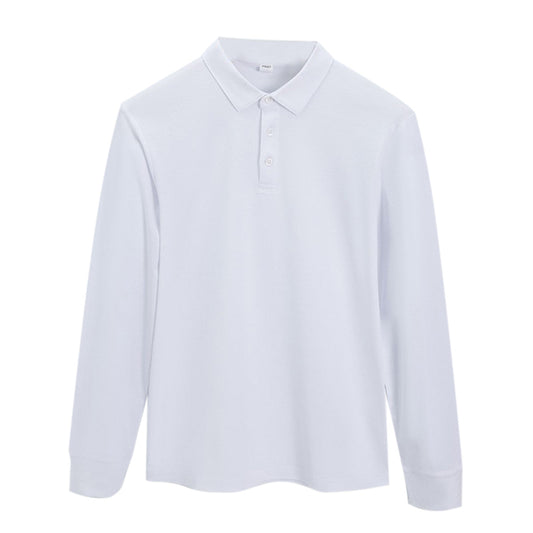 YFFUSHI Mens Soft Mercerized Cotton Long Sleeve Non-iron Shirt