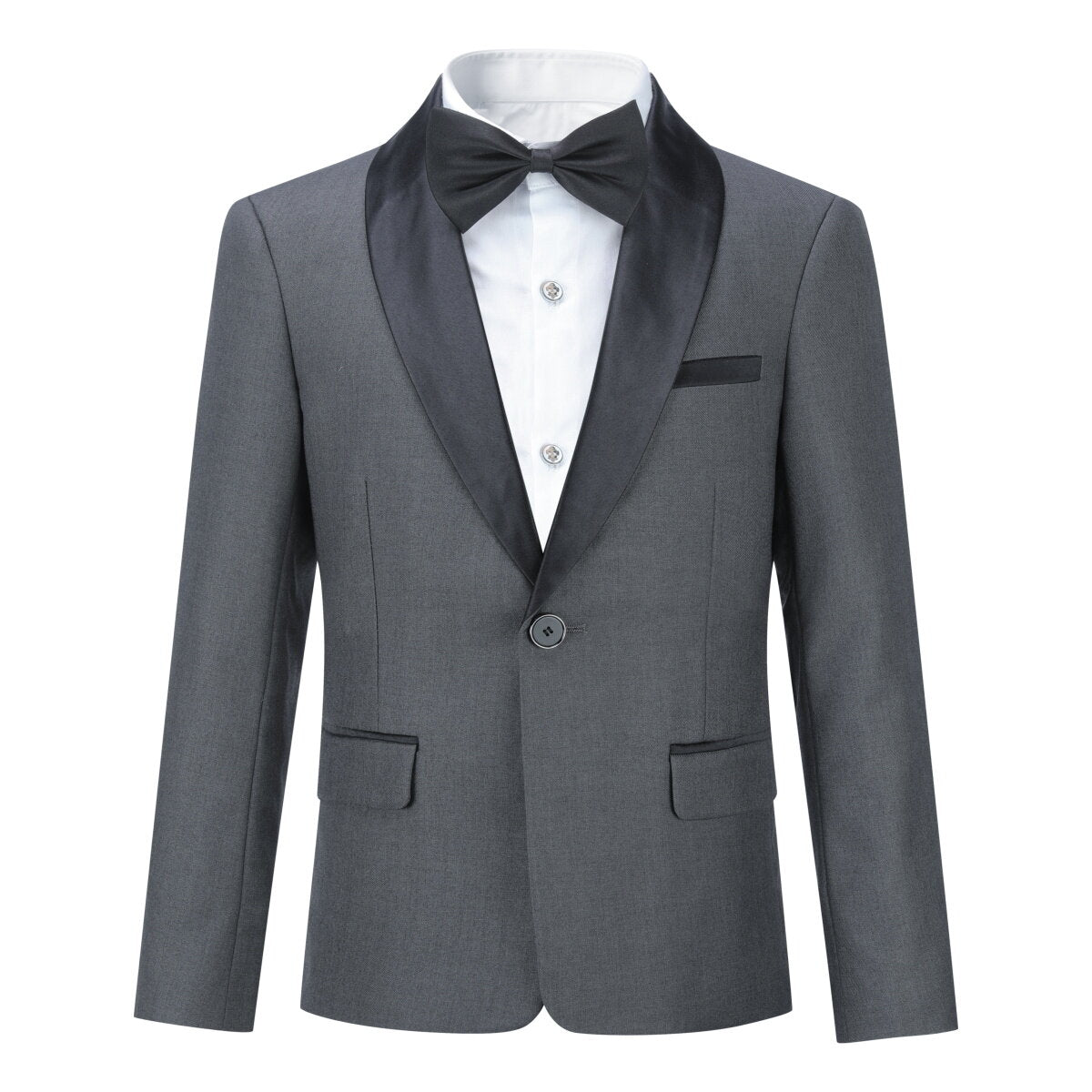 YFFUSHI Boys Youth Wedding Evening Dress Slim Fit Suit Blazer and Pants