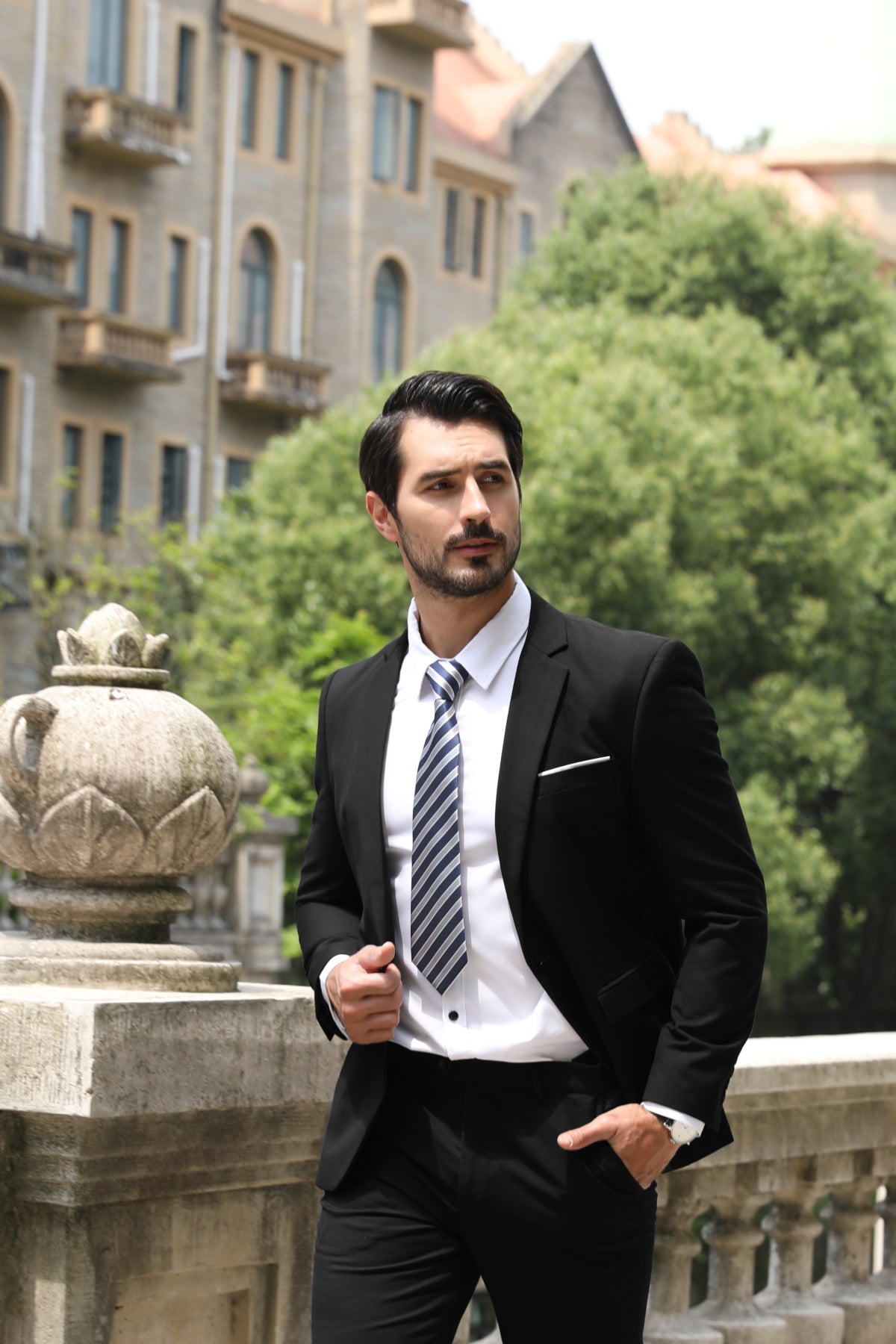 Cloudstyle Men's Suit Jacket One Button Slim Fit Sport Coat Business Daily Blazer