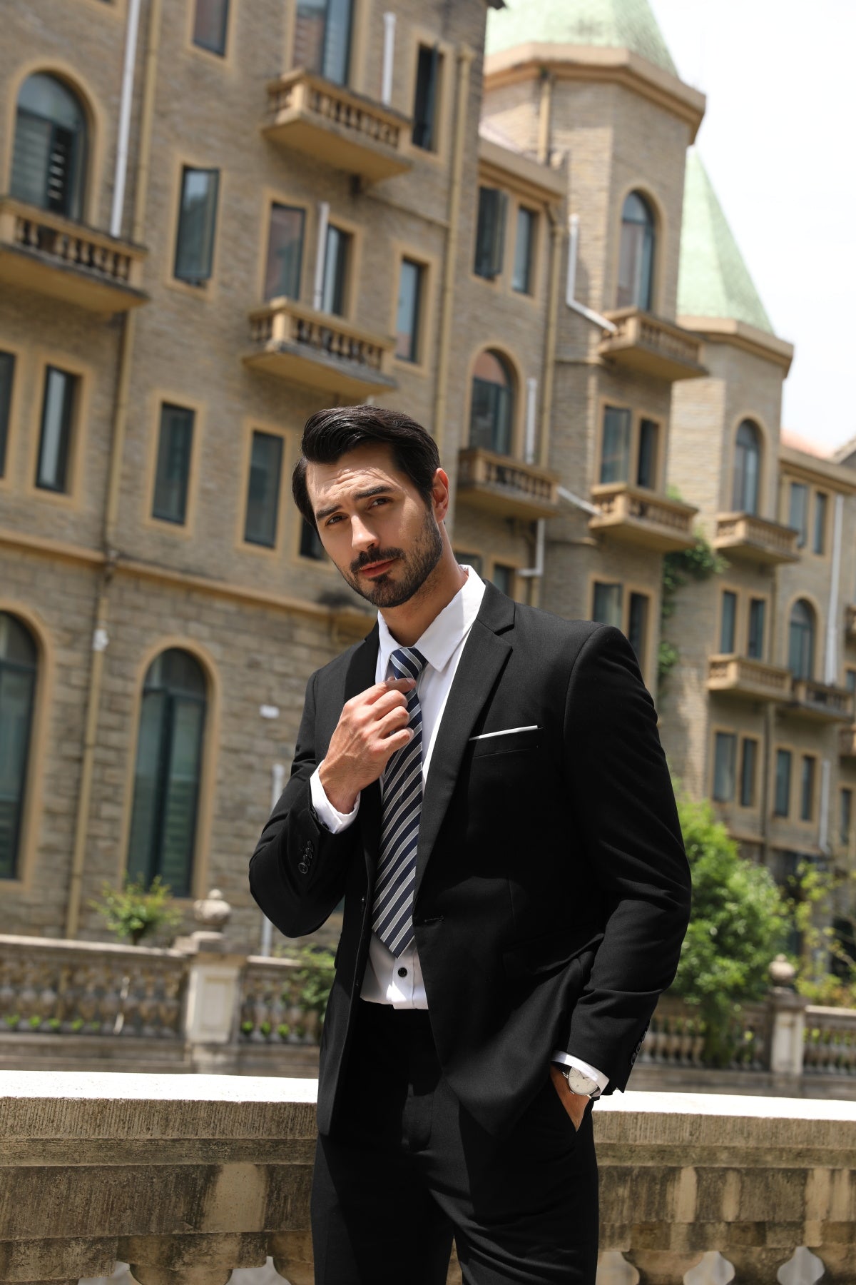 Cloudstyle Men's Suit Jacket One Button Slim Fit Sport Coat Business Daily Blazer