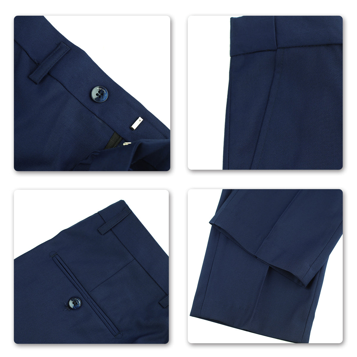 Cloudstyle Men's 2-Piece Suits Slim Fit 2 Button Dress Suit Jacket Blazer & Pants Set