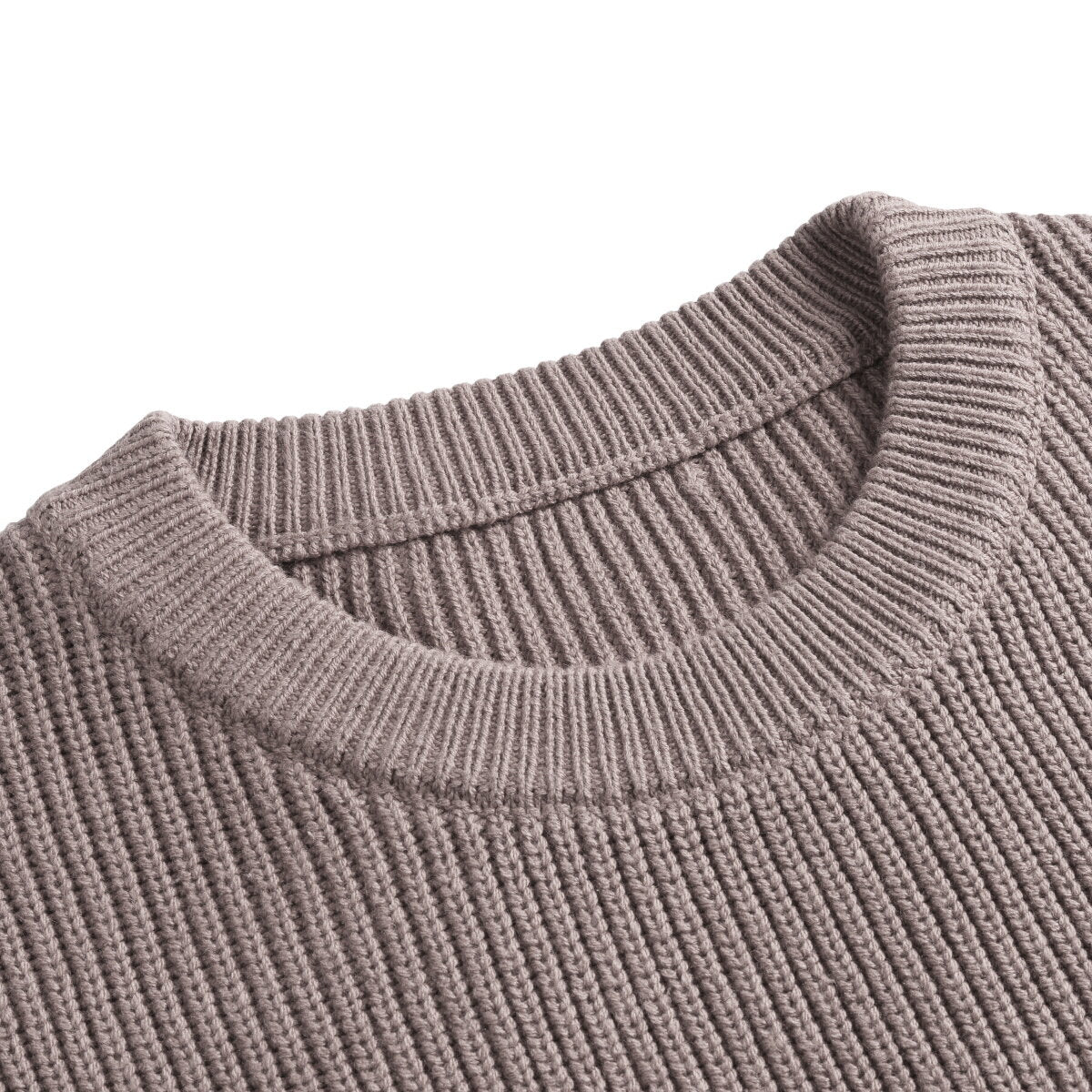 YOUTHUP Mens Casual Knitted Sweatshirt Classic Slim Fit Chunky Pullover Jumper Tops