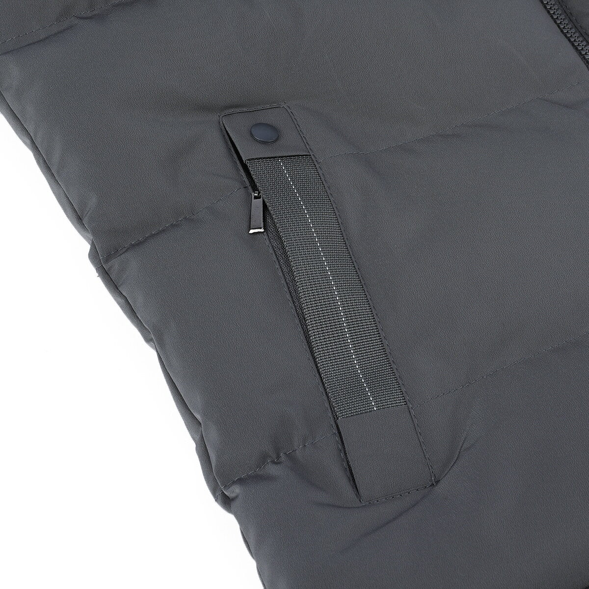 Youthup Mens Padded Puffer Removable Hooded Vest Outdoor Waistcoat