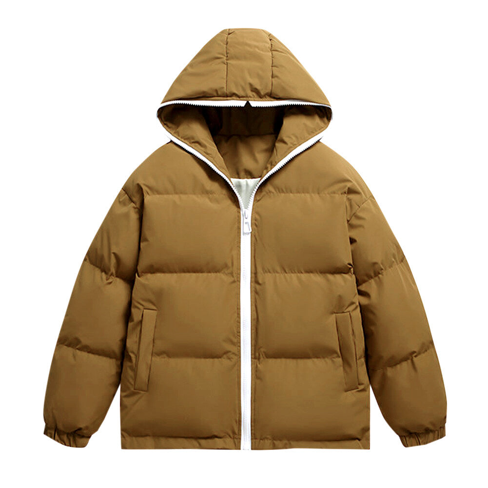 Youthup Mens Hooded Puffer Padded Jacket