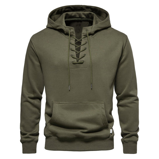 YOUTHUP Mens Cotton Pullover Hoodie Sweatshirt