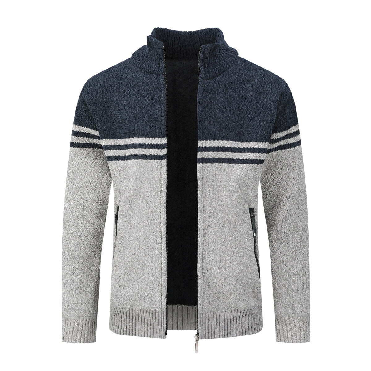 Youthup Mens Knitted Sweater Casual Cardigan