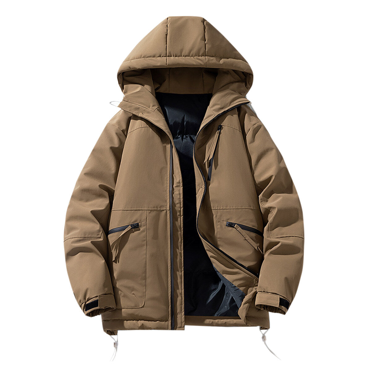Youthup Mens Hooded Padded Down Jacket