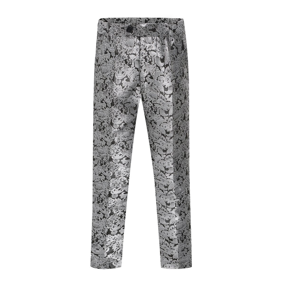 Youthup Boys Teen Suit 2Pcs Embroidery Printing Dress Formal Wedding Blazer and Pants