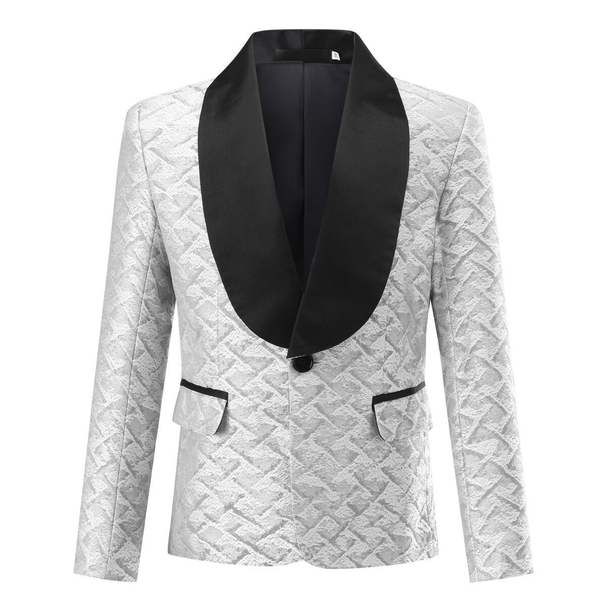 YOUTHUP Boys Evening Gown Diamond Pattern Suit Blazer and Pants