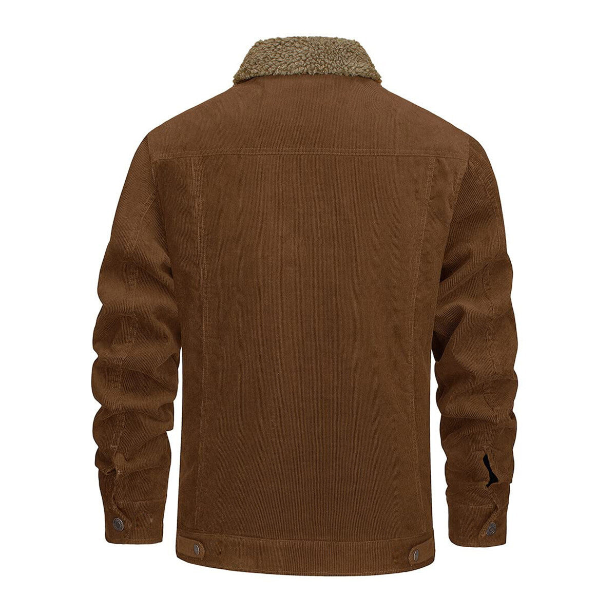 Youthup Mens Velvet Corduroy Thick Fleece Lined Jacket