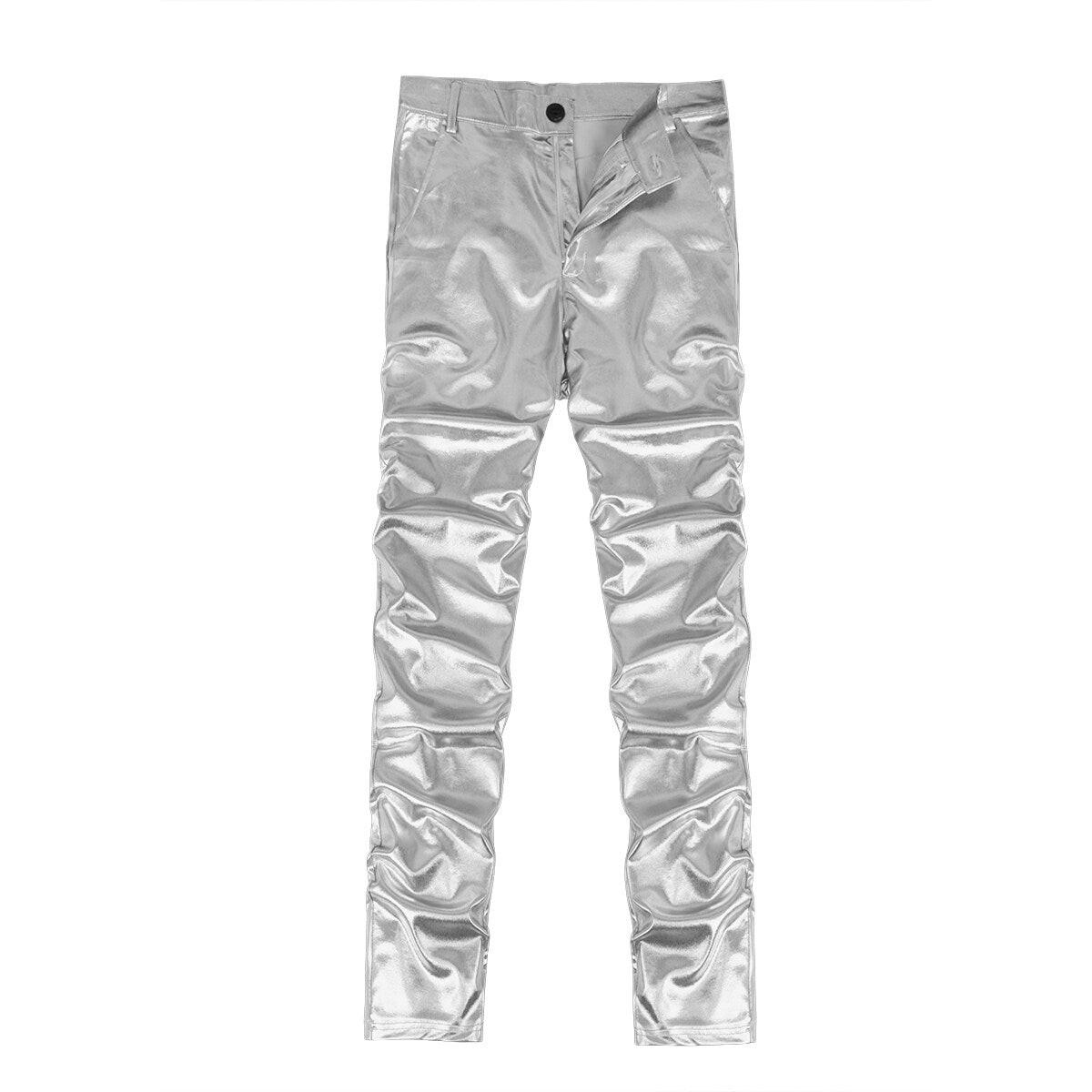 Youthup Mens Shiny Slim Fit Party Pants