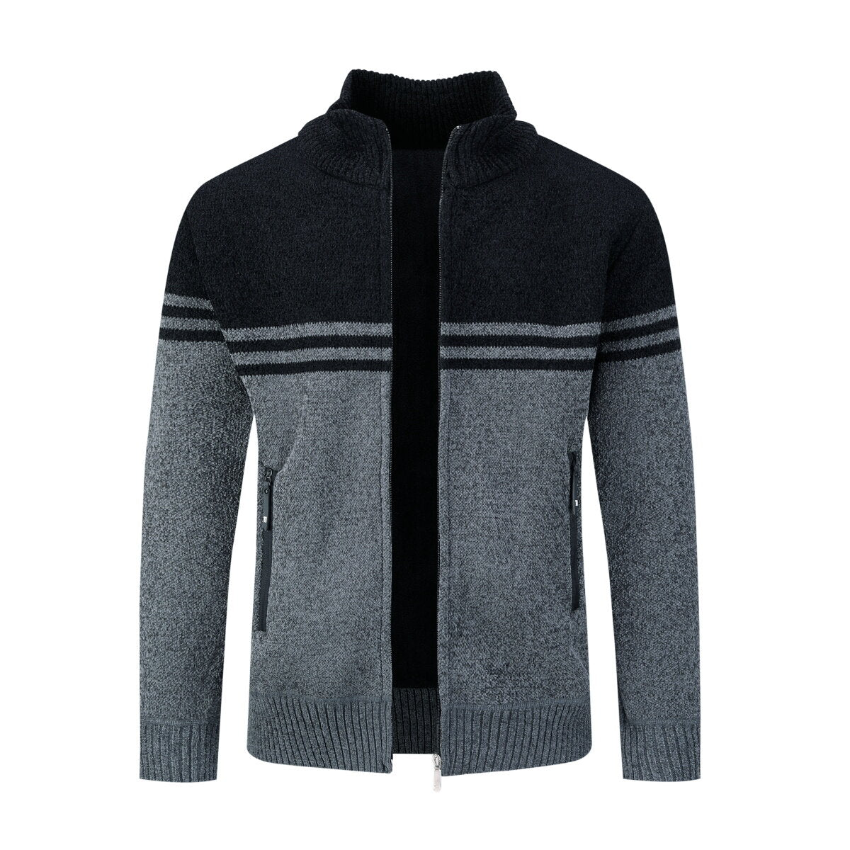 Youthup Mens Knitted Sweater Casual Cardigan