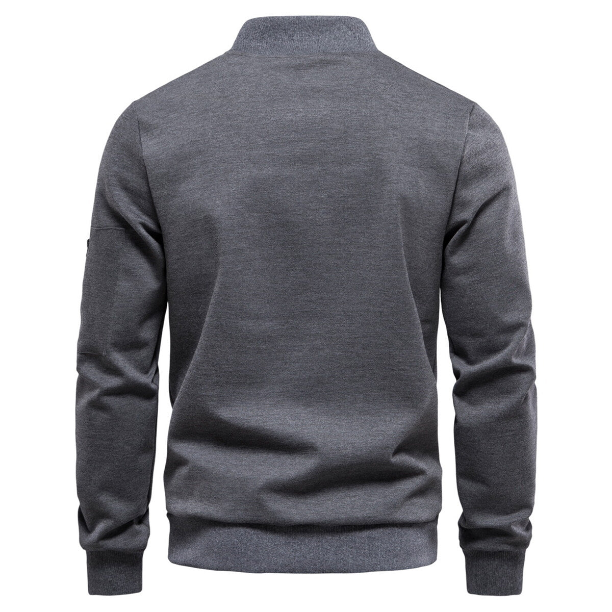 YOUTHUP Mens Sports Casual Stand Collar Bomber Jacket
