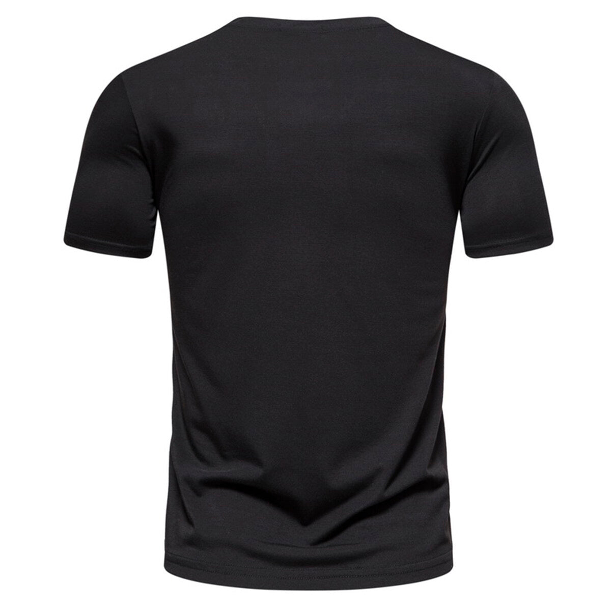 Youthup Mens Personalized Side Button T-Shirt