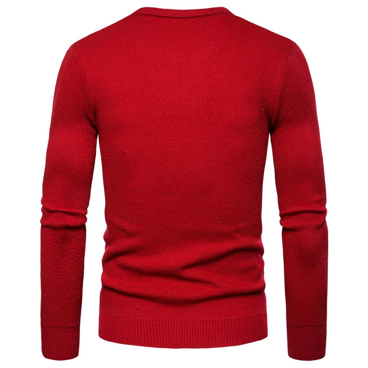 Youthup Mens Christmas Printed Crewneck Knitted Festival Sweater
