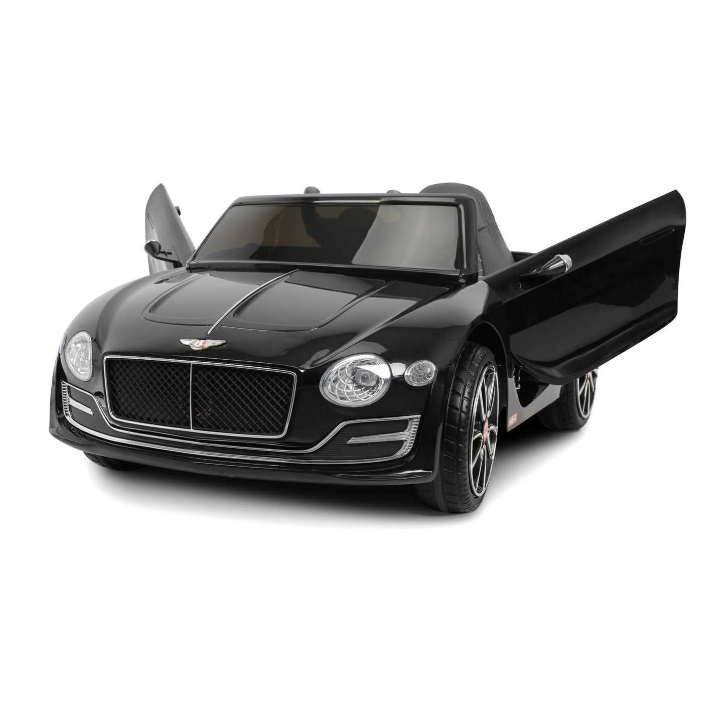 Voiture Electrique Bentley EXP12 pour Enfant 3ans+,2.4G Télécommande 2x15W 12V Vitesse 3-5km/h 30KG Portante,Noir