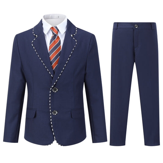 Youthup Boys Teen 3Pcs School Uniform Suit Set Wedding Formal Tuxedo