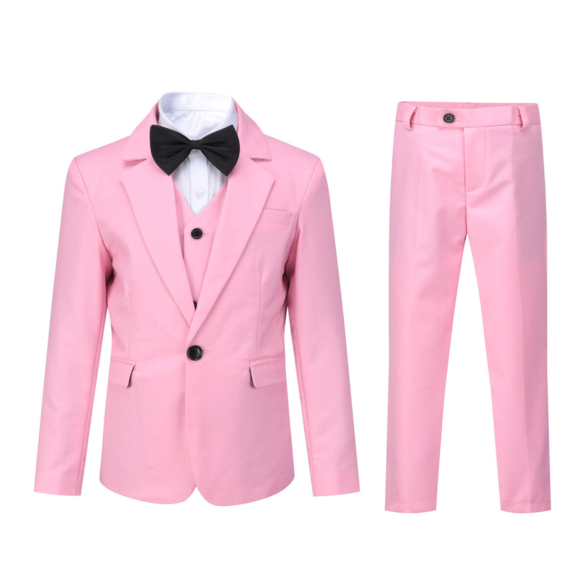 Youthup Boys 3Pce Wedding Dress Suit Blazer and Waistcoat and Pants