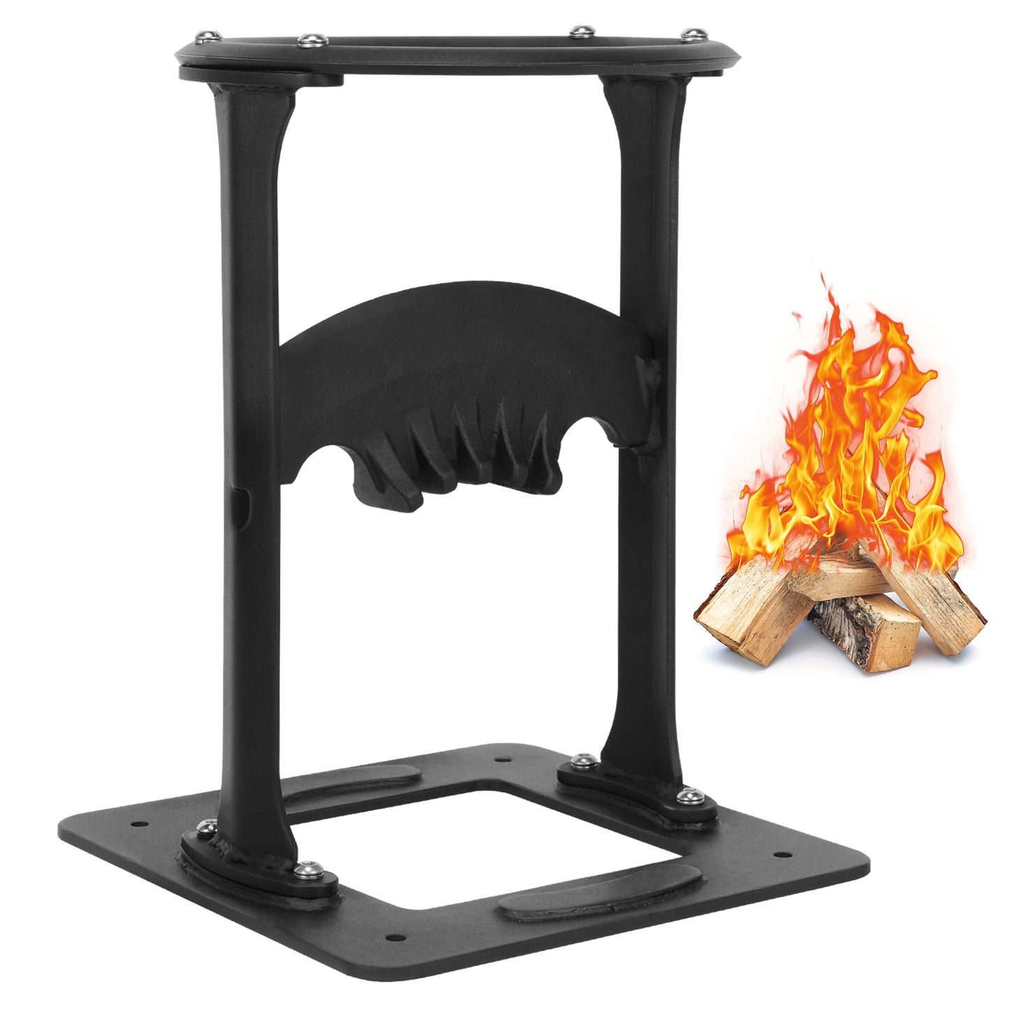 Fendeuse de bûches Fendeuse de bois manuelle de chauffage portable Déchiqueteuse à bois sûre