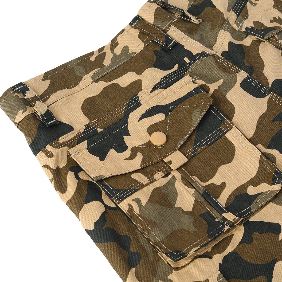 Youthup Mens Summer Camo Shorts Army Half Pants