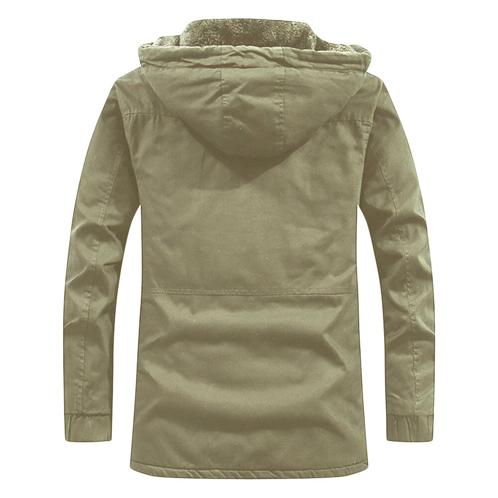 Youthup Mens Hooded Padded Jacket