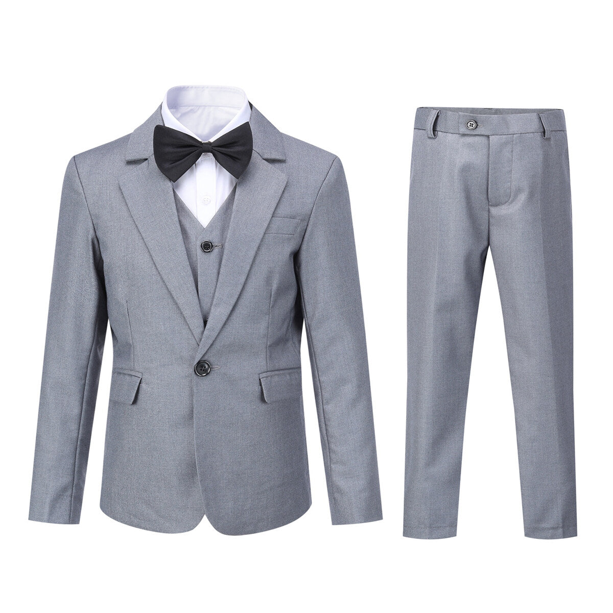 Youthup Boys 3Pce Wedding Dress Suit Blazer and Waistcoat and Pants