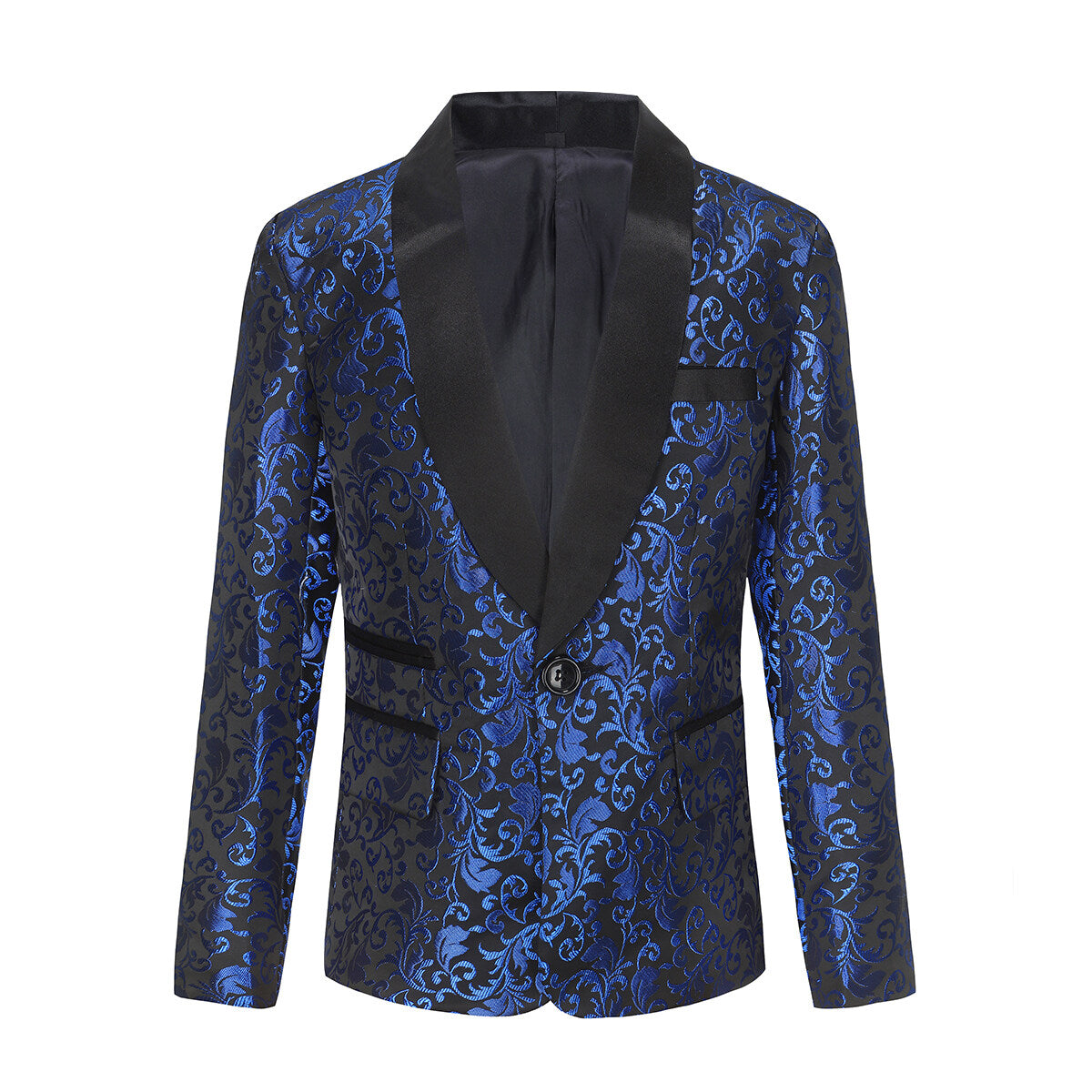 Youthup Boys Teen Suit 2Pcs Paisley Print Dress Formal Wedding Blazer and Pants