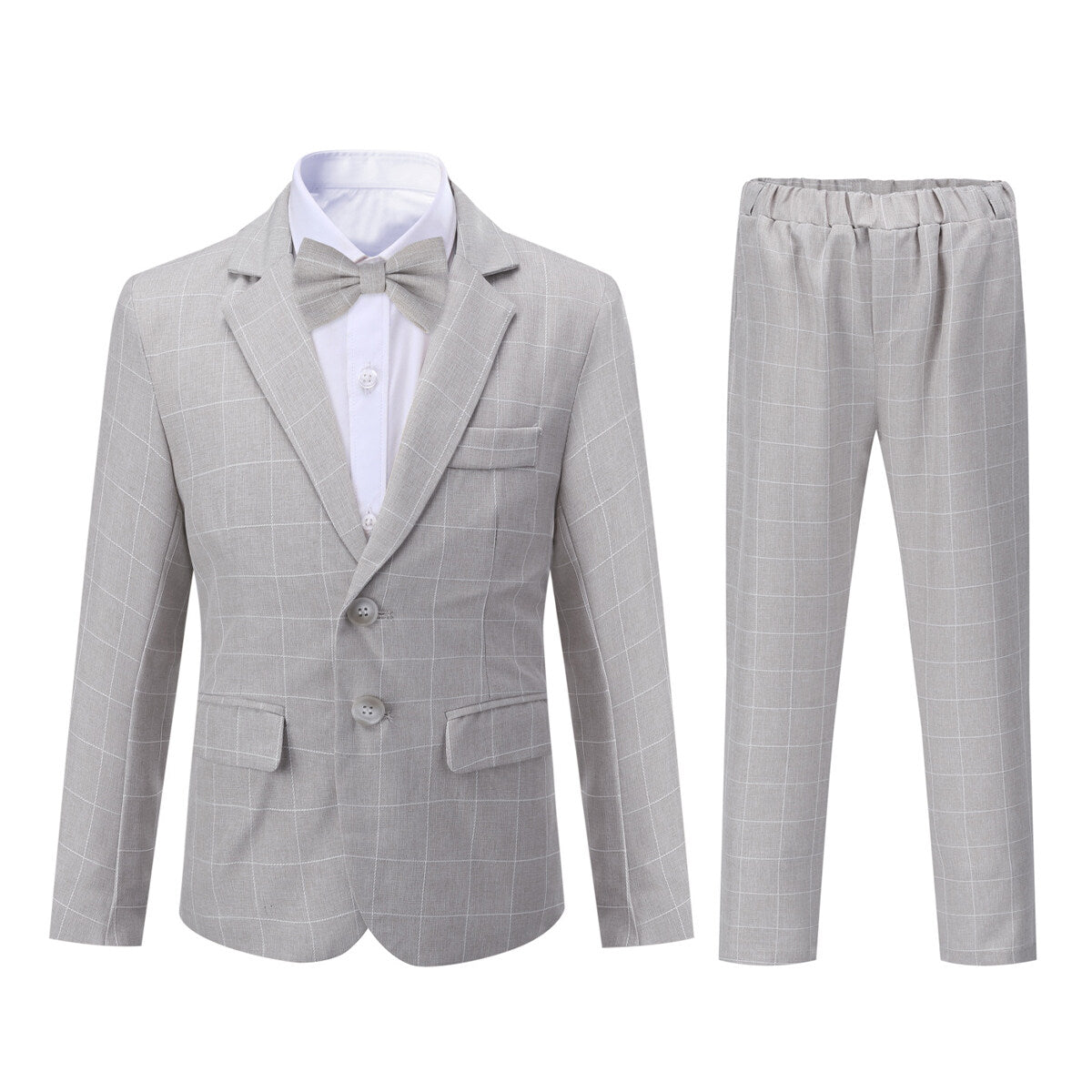 YOUTHUP Boys Suits Toddler Tuxedo Set Ring Bearer Outfit Dress Clothes