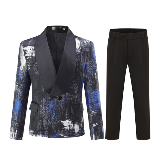 YOUTHUP Boys 2 Pieces Suit Evening Wedding Stage Performance Formal Dress