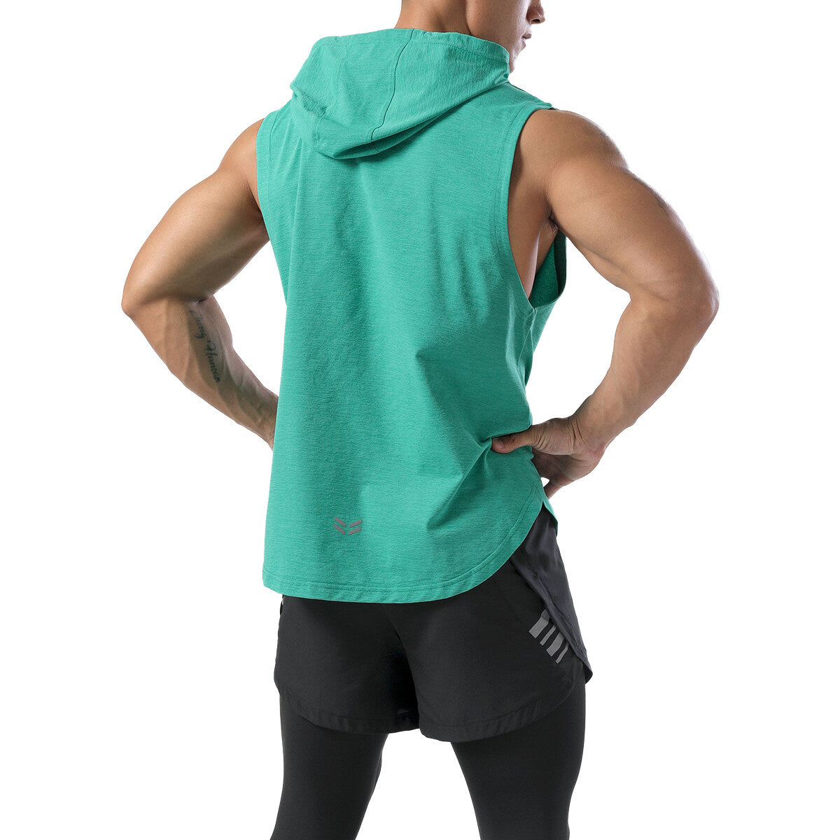 Youthup Mens Hooded Sleeveless Quick Dry Sports Vest