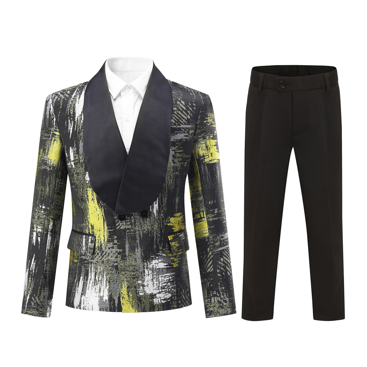 YOUTHUP Boys 2 Pieces Suit Evening Wedding Stage Performance Formal Dress
