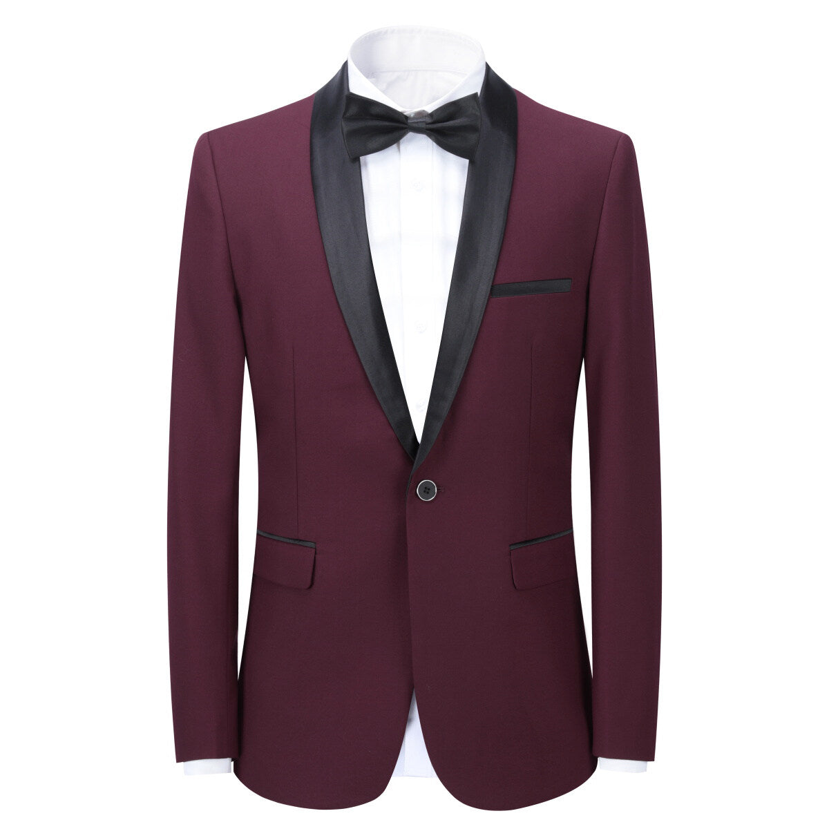Youthup Mens Business Slim Fit Wedding Party Blazer