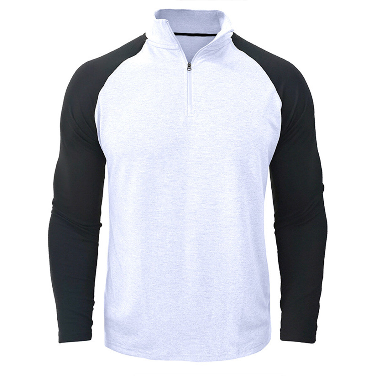 YOUTHUP Mens Color Block T-Shirt Slim Fit Sports Casual Tops