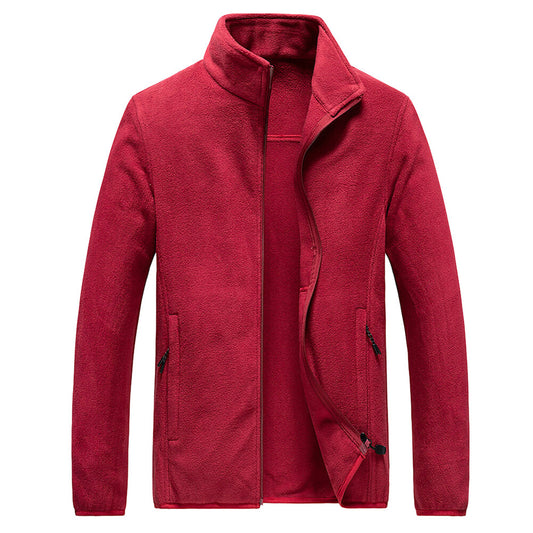 YFFUSHI Mens Lightweight Velvet Jacket