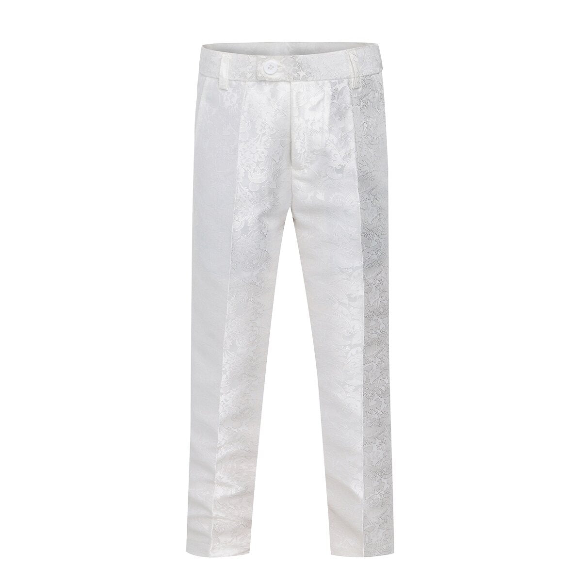 Youthup Boys Teen Suit 2Pcs Embroidery Printing Dress Formal Wedding Blazer and Pants