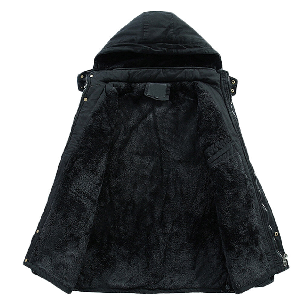 Youthup Mens Hooded Padded Jacket