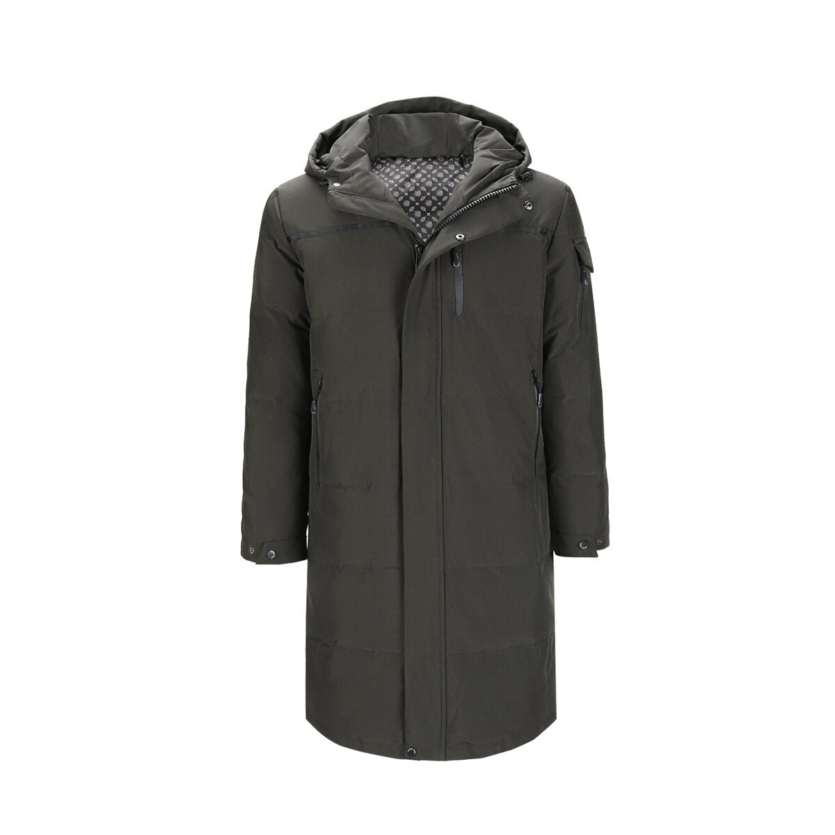 Youthup Mens Winter Puffer Jacket Thicken Warm Hooded Coat
