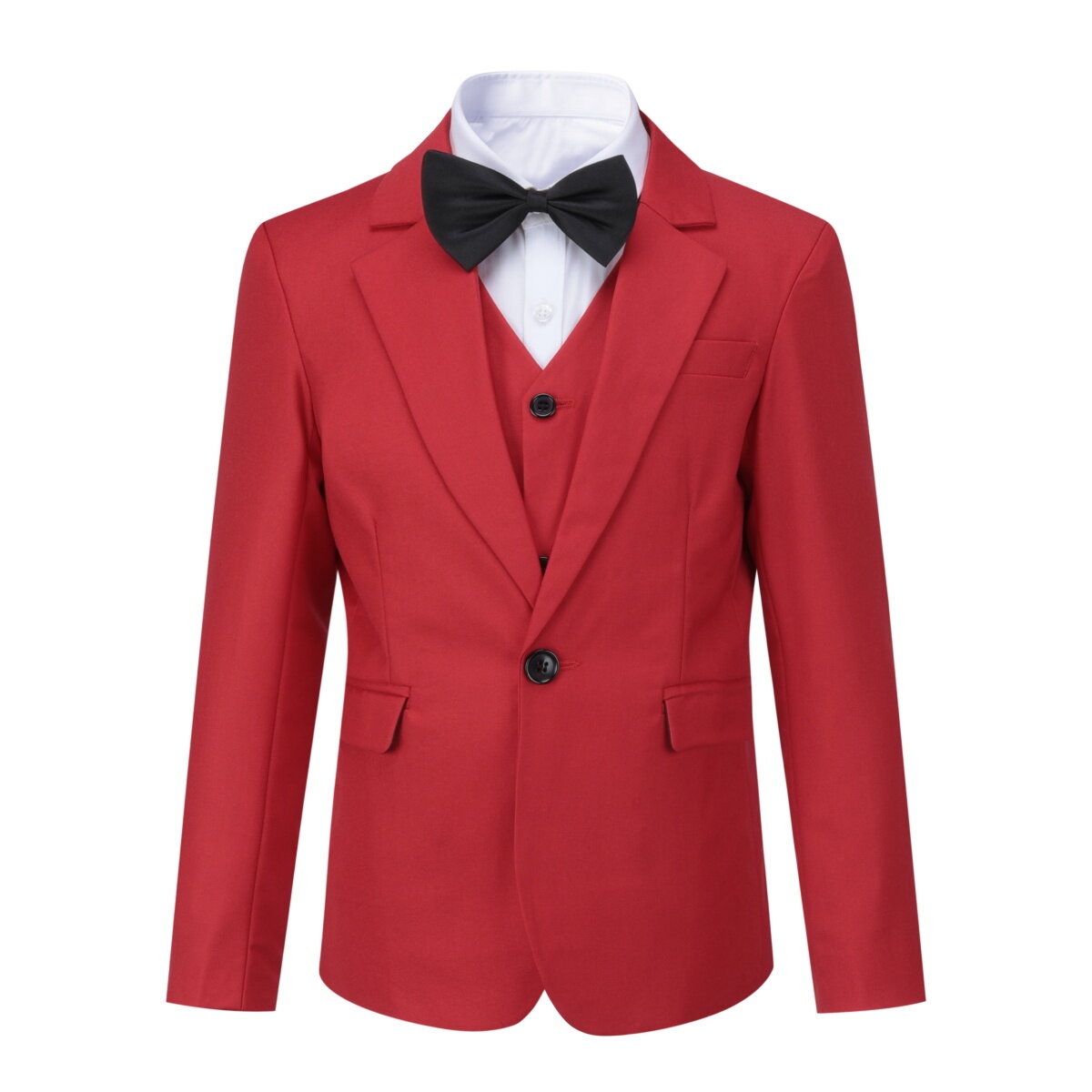 Youthup Boys 3Pce Formal Suit Slim Fit Blazer and Vest and Pants