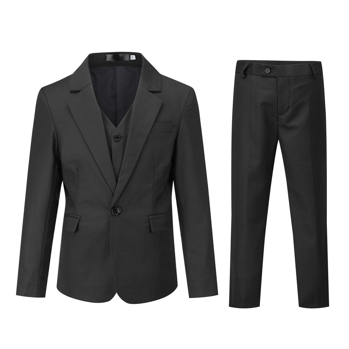 Youthup Boys 3Pce Formal Suit Slim Fit Blazer and Vest and Pants