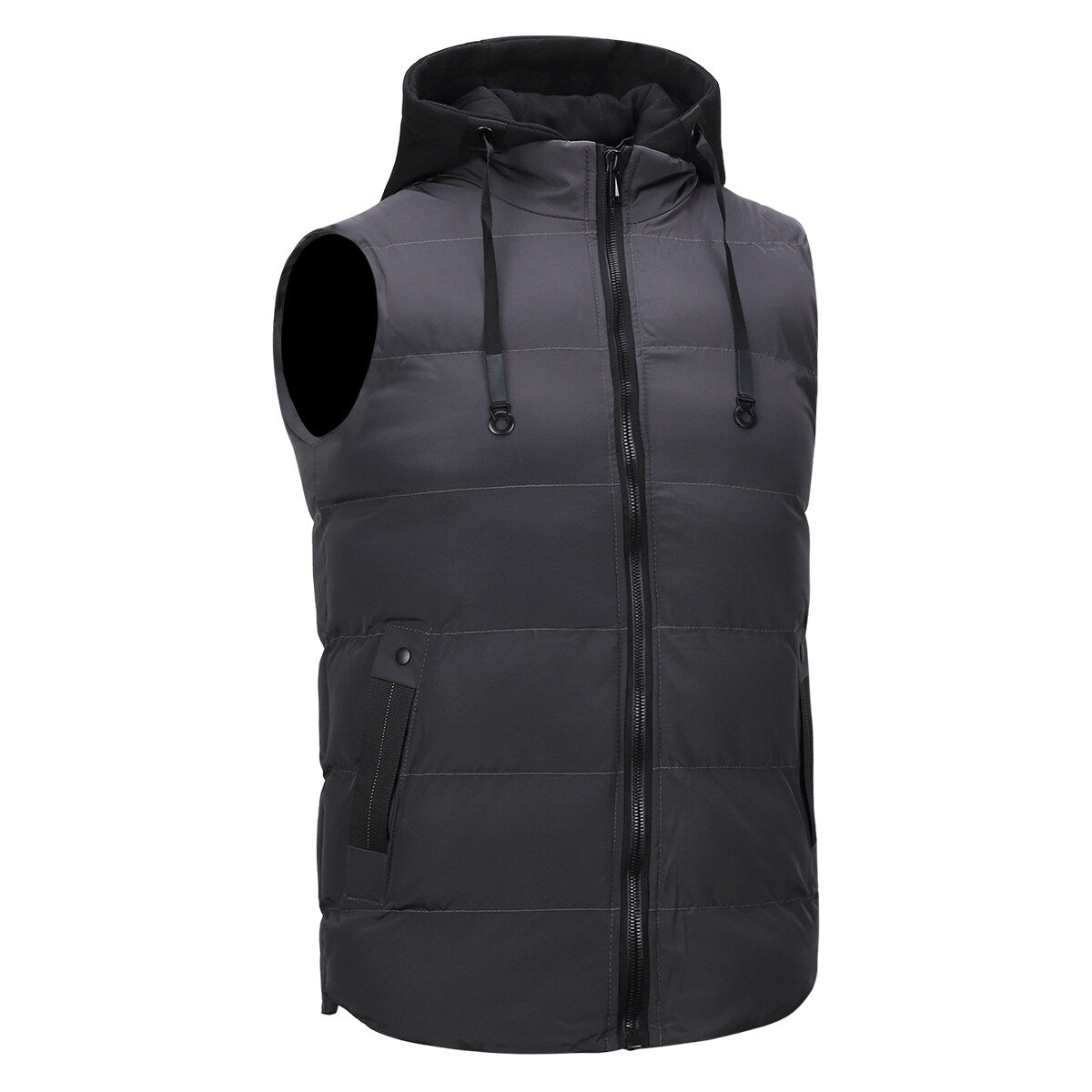 Youthup Mens Hooded Padded Puffer Vest