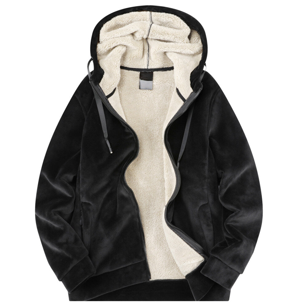 Youthup Boys Teen Students Plus Size Fleece Hooded Sweatshirt