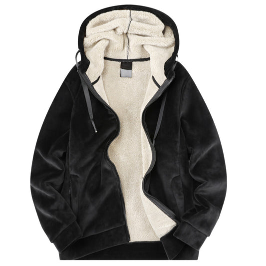 Youthup Boys Teen Students Plus Size Fleece Hooded Sweatshirt