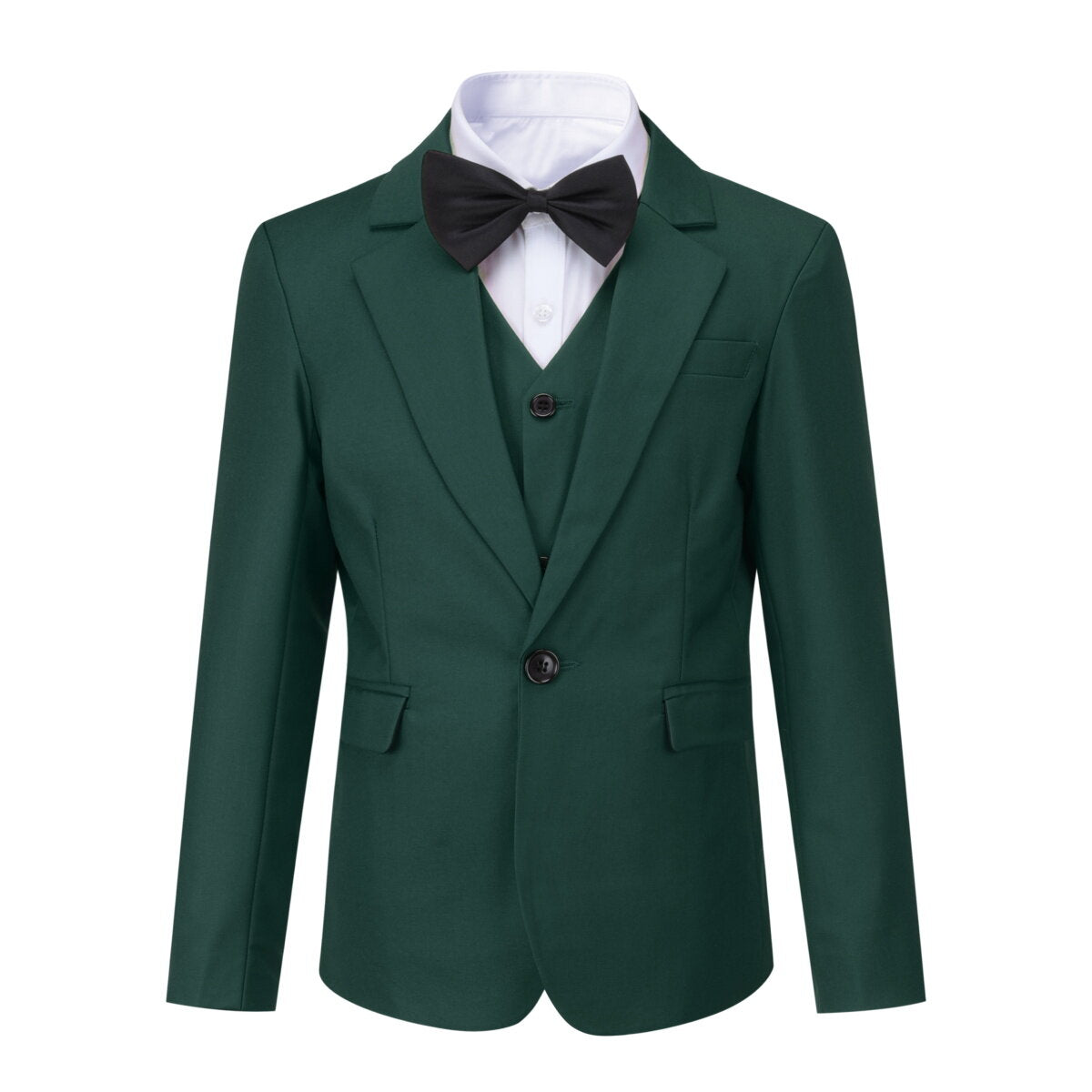 Youthup Boys 3Pce Formal Suit Slim Fit Blazer and Vest and Pants