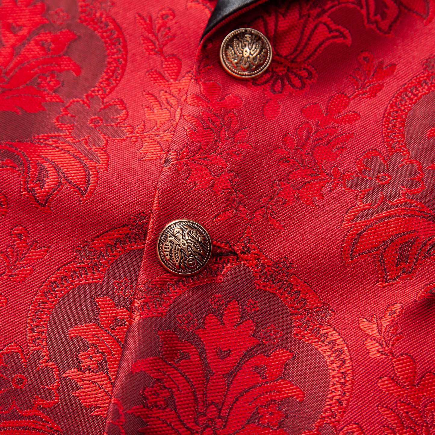 Youthup Mens Paisley Patterned Business Vest