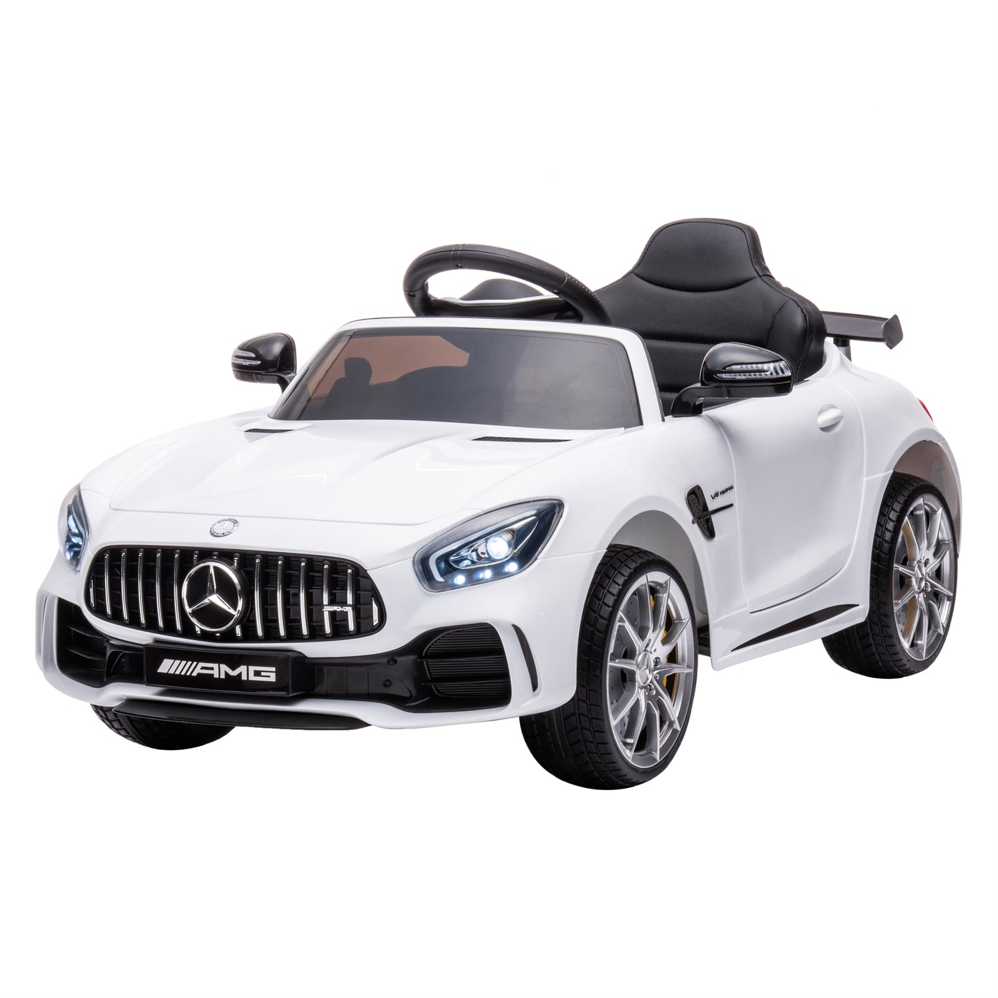 Voiture pour enfants Mercedes Benz Voiture télécommandée électrique jouet Plastique  109 x 57 x 45 cm Blanc